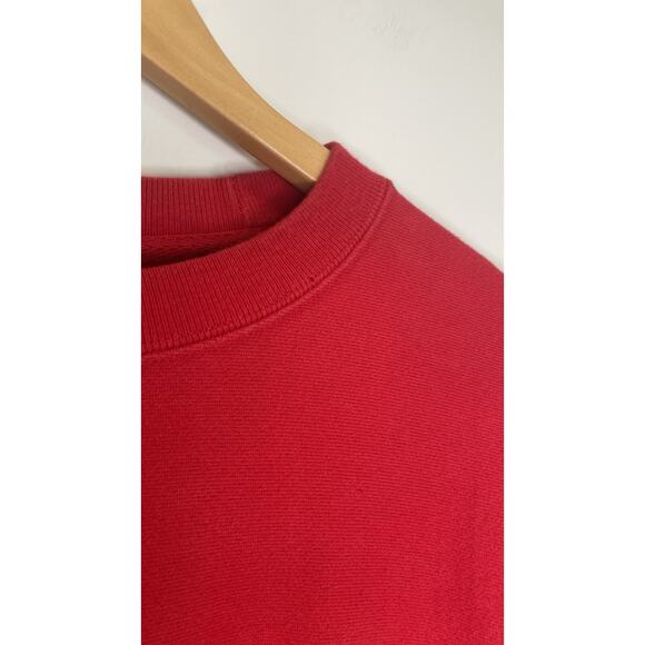 Champion Reverse Weave Crewneck Sweatshirt Men’s Size 2XL Red Athletic Jumper - Picture 4 of 10